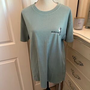 Rip Curl Light Blue/ Green shirt